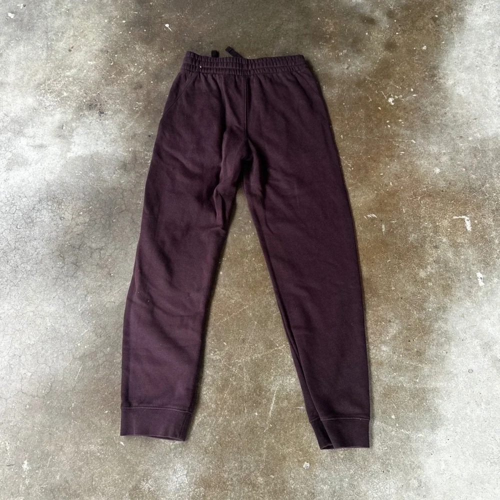 Nike Joggers Kids Large Brown Excellent Sportswear Club Fleece Sweatpants